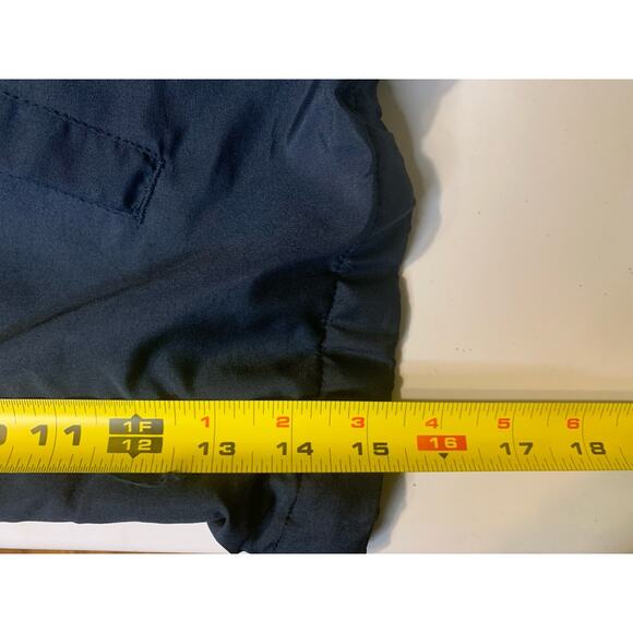 Cleveland Indians Jacket Men's Size XL Vintage Zipper Tan Navy Blue Authentic - Picture 7 of 9